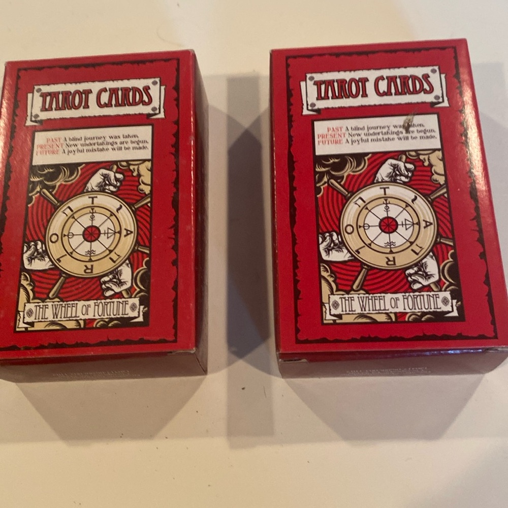 NWOT Set of 2 Packages of Tarot Cards
